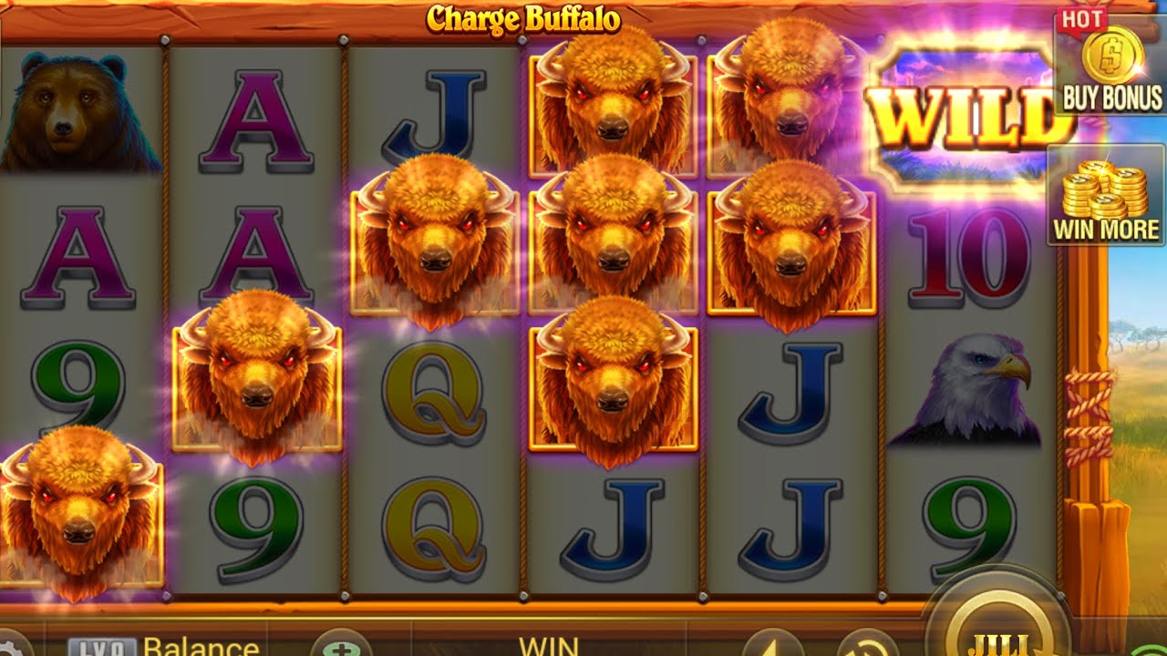 Jili Charge Buffalo Slot Machine Game Bonus Wins