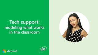 Details Tech support: Modeling what works in the classroom News