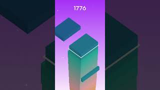 I am so glad to reach 2000+ scores  in stack up game #stack #stack_up #gamemaya #gamemayagames screenshot 2