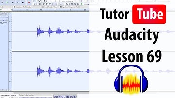 Audacity Tutorial - Lesson 69 - Noise Gate
