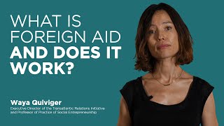 WHAT IS FOREIGN AID AND DOES IT WORK? | IE EXPLAINS