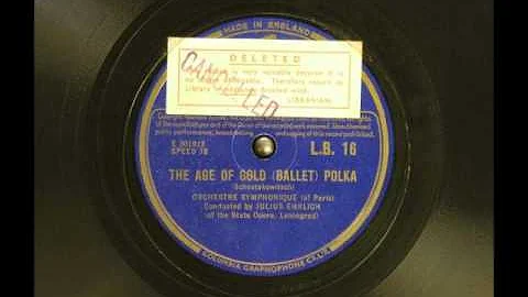 Shostakovich: Polka from The Age of Gold (Ballet) ...