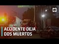 Accidente de tráiler y tren en Edoméx - Las Noticias