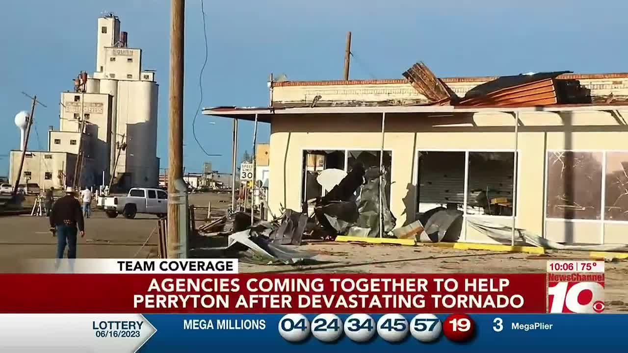 VIDEO: Agencies coming together, helping Perryton after devastating ...