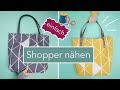 Oilskin Shopper Ona nähen (einfach) | DIY Eule Stoff!!!