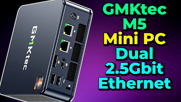 GMK Tech M5: Ein leistungsstarker Mini-PC mit dualer 2,5 Gbit-Ethernet-Verbindung