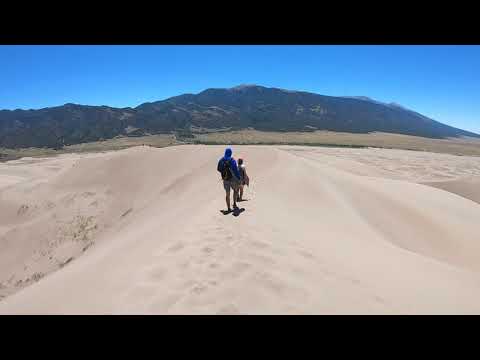 Video: Sand Dunes National Park I Colorado: 12 Utrolige Billeder