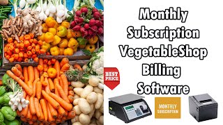 Vegetable Shop Billing Software | காய் கறி கடைக்கான பில்லிங் சாப்ட்வேர் | Monthly Rental App screenshot 4