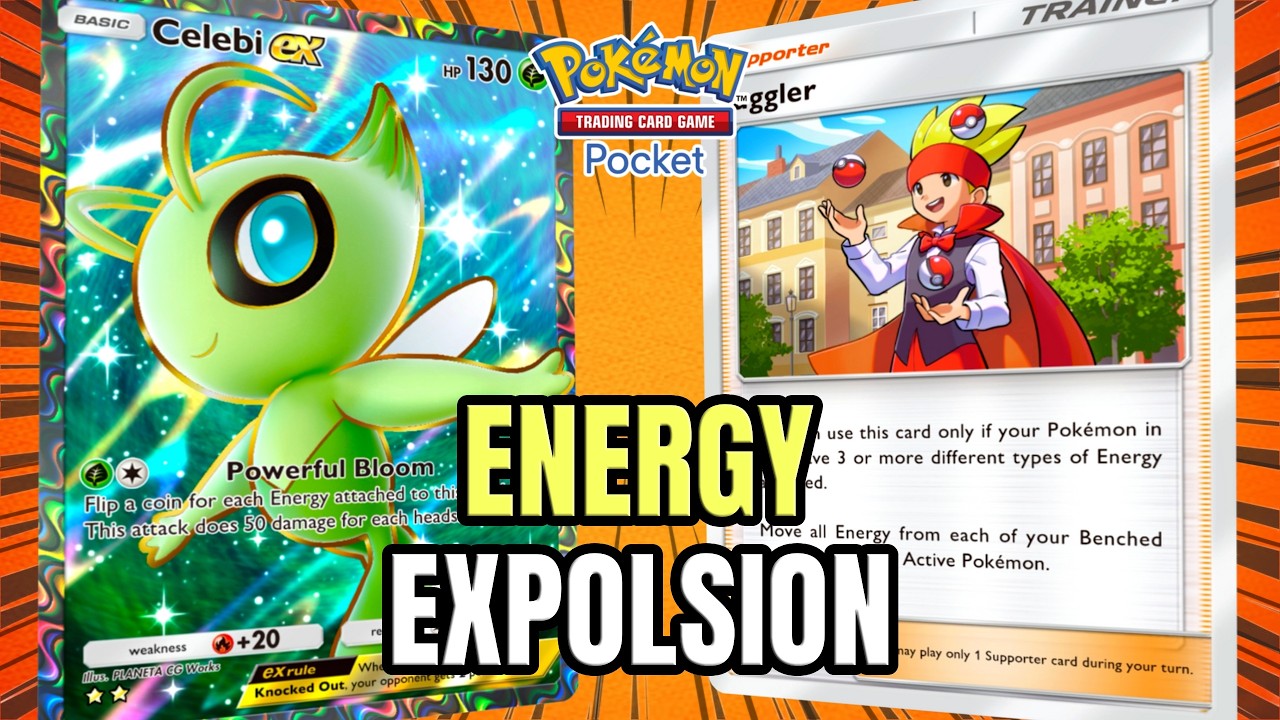 Juggler Turns Celebi Into the BEST FINISHER | Pokemon TCG Pocket