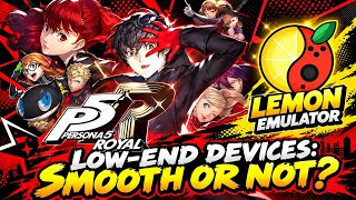 Persona 5 Royal on Lemon Emulator 🍋 | Snapdragon 7s Gen 2 Performance Test — Smooth or Not?
