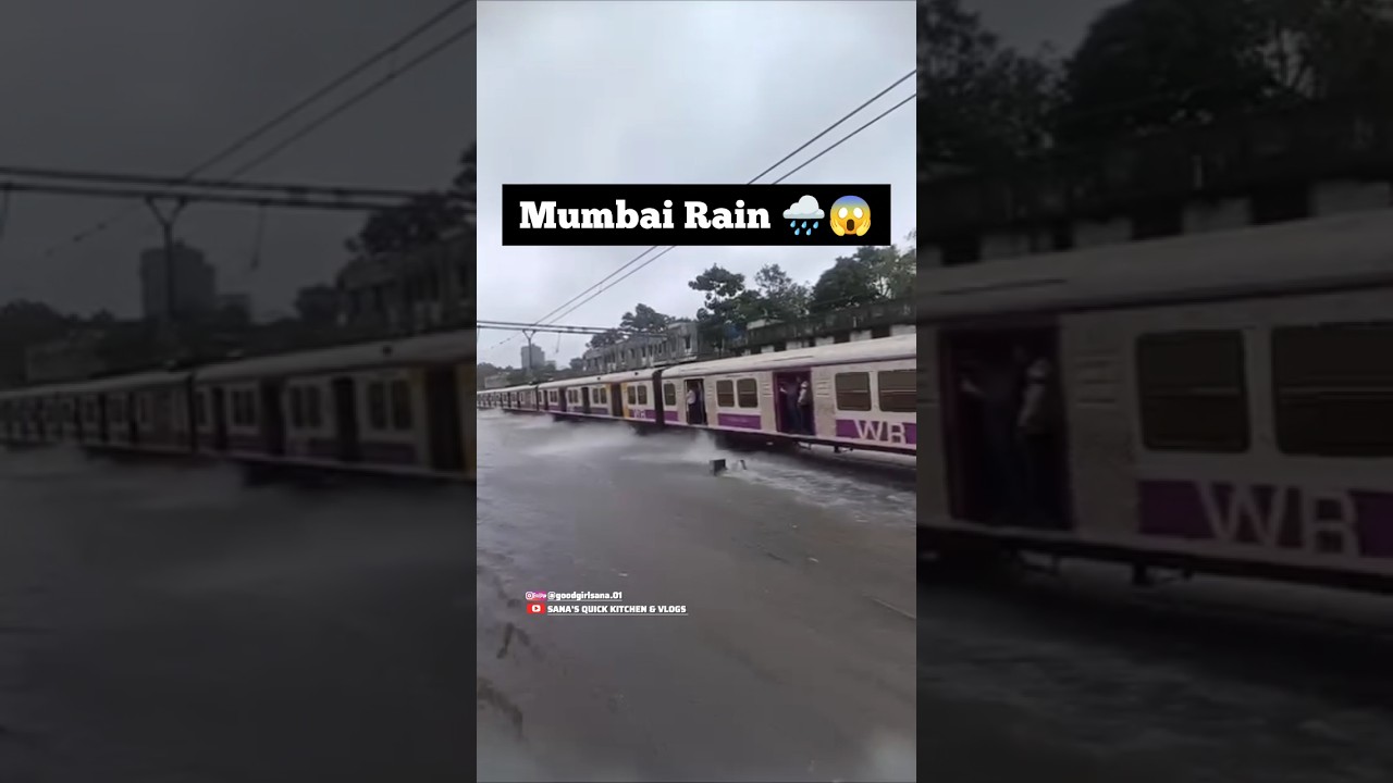 Mumbai Rain 🌧️😱✨