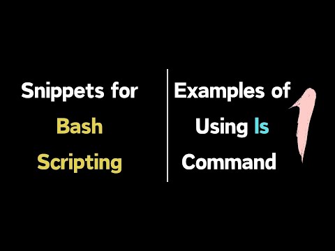 How to use ls command in bash scripting - Part 1