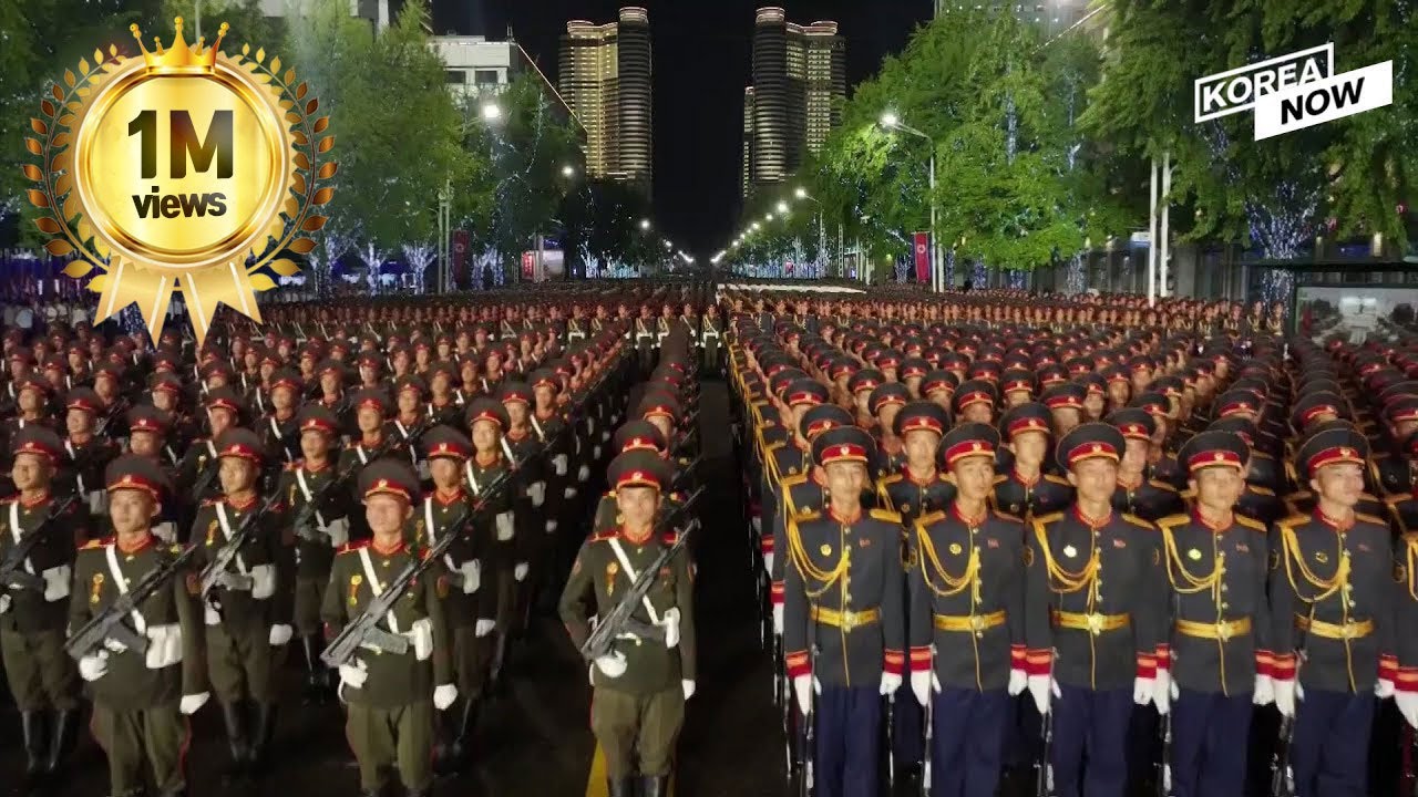 Full Ver N Koreas latest ICBMs and drones at massive military parade