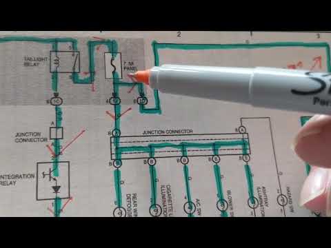 배선 다이어그램 TOYOTA의 조명 문제를 해결하는 방법