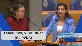 Faber (PVV) VS Mutluer (GL-PVDA): "Radicale ISLAM terorristen dreigen met AANSLAGEN in Nederland!"