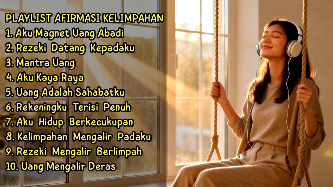 FULL ALBUM TERBARU Lagu Afirmasi Uang Mengalir Deras, Mantra Uang, Lagu Afirmasi Positif *22