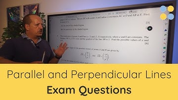 CAIE A-Level Mathematics 9709 | Parallel and Perpendicular Lines Exam Practice Questions