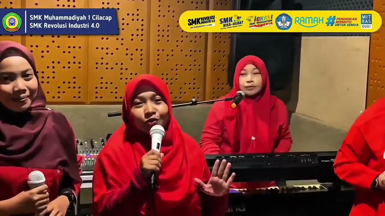 Cover Lagu Berkibarlah Benderaku oleh VG Guru eSeMKaMu