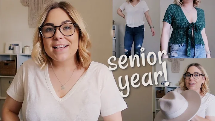 COLLEGE BACK TO SCHOOL CLOTHING HAUL | colleen shay