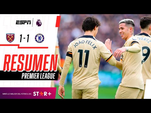 ¡GRAN ASISTENCIA DE ENZO FERNÁNDEZ EN EL EMPATE DE LOS BLUES! | West Ham 1-1 Chelsea | RESUMEN