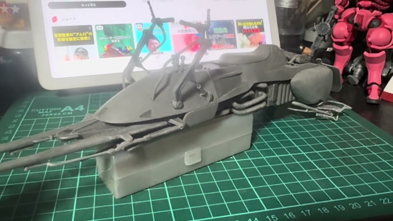 当時物　スターウォーズ　スピーダーバイク製作編　本体