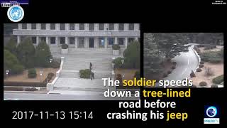 Watch: Dramatic footage of the defection of a North Korean soldier