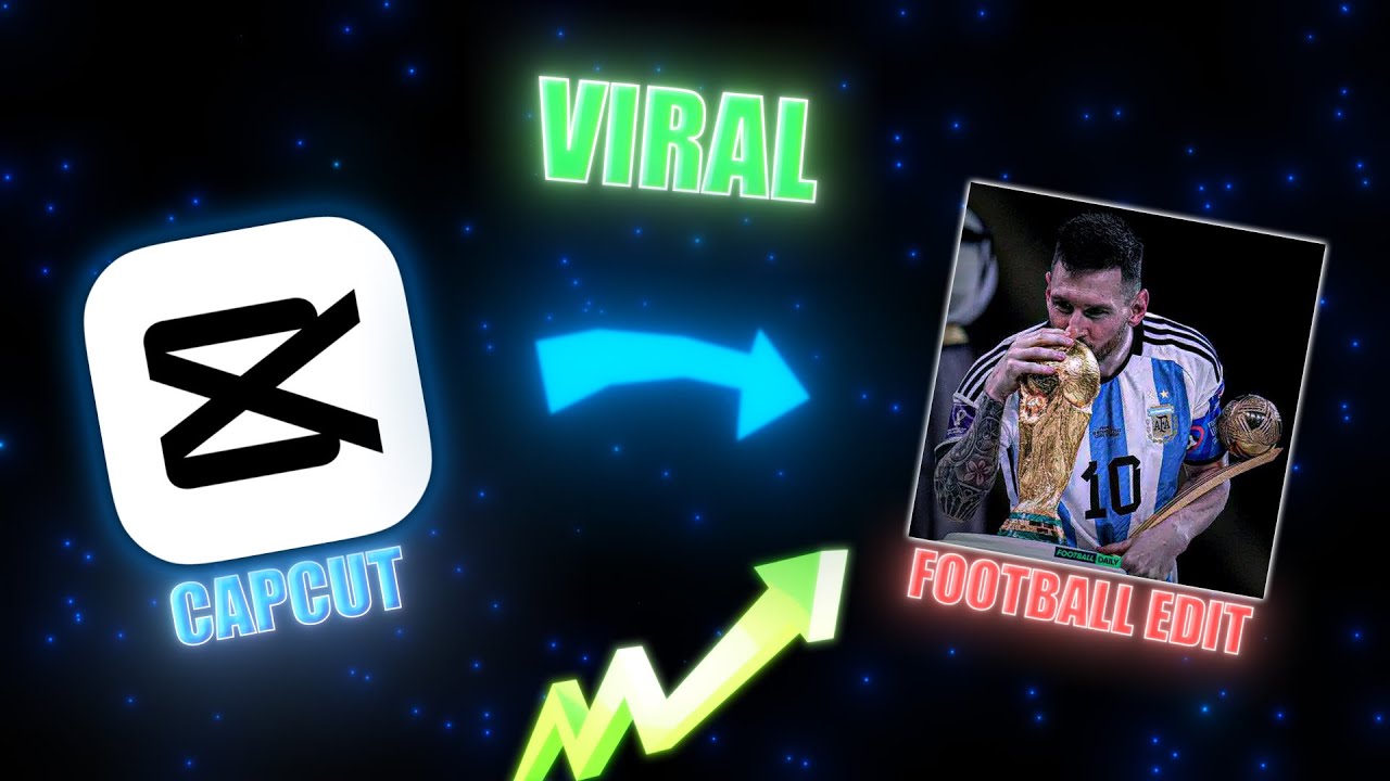 How to make a good viral football edit on Capcut (very easy) - YouTube