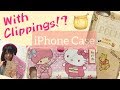 【DIY】Making iPhone Cases with your favorite Clippings (Hello Kitty &amp; Winnie the Pooh)