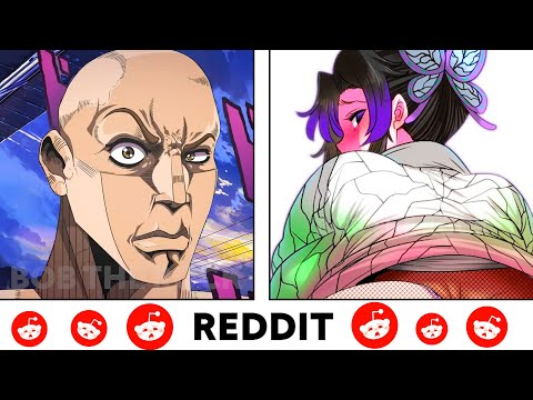 Shinobu Kocho vs Reddit (The Rock Reaction Meme) Anime vs Reddit