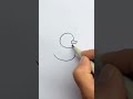 طريقه لرسم بطه طريقه سهله جدا وبسيطة للمبتدئين Drawing 