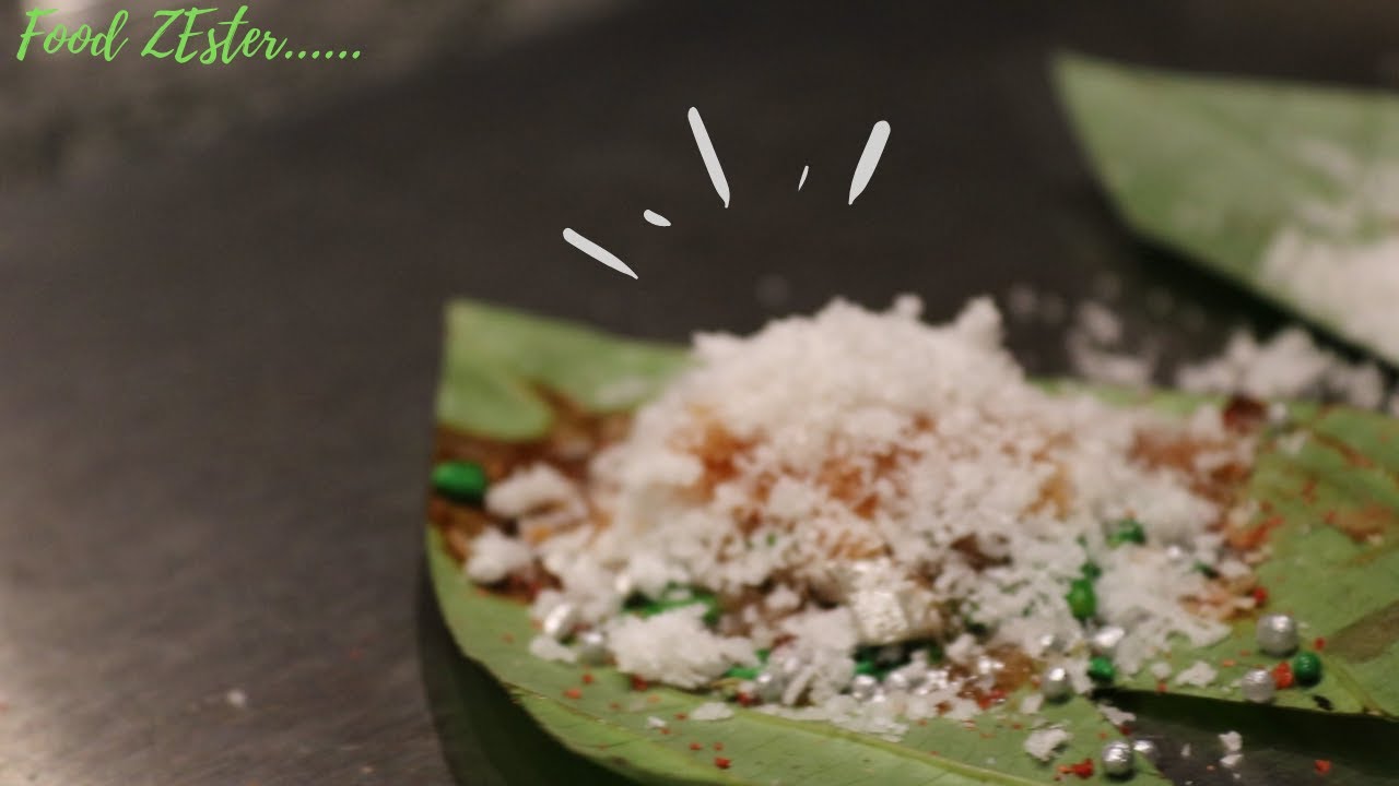 Sweet Fire Paan Is So Famous, But Why? Food Zester.