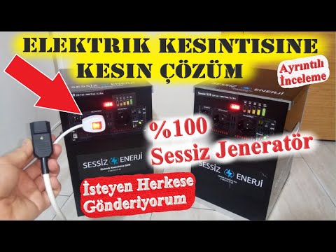 Video: Bir jeneratörü daha sessiz hale getirebilir misiniz?