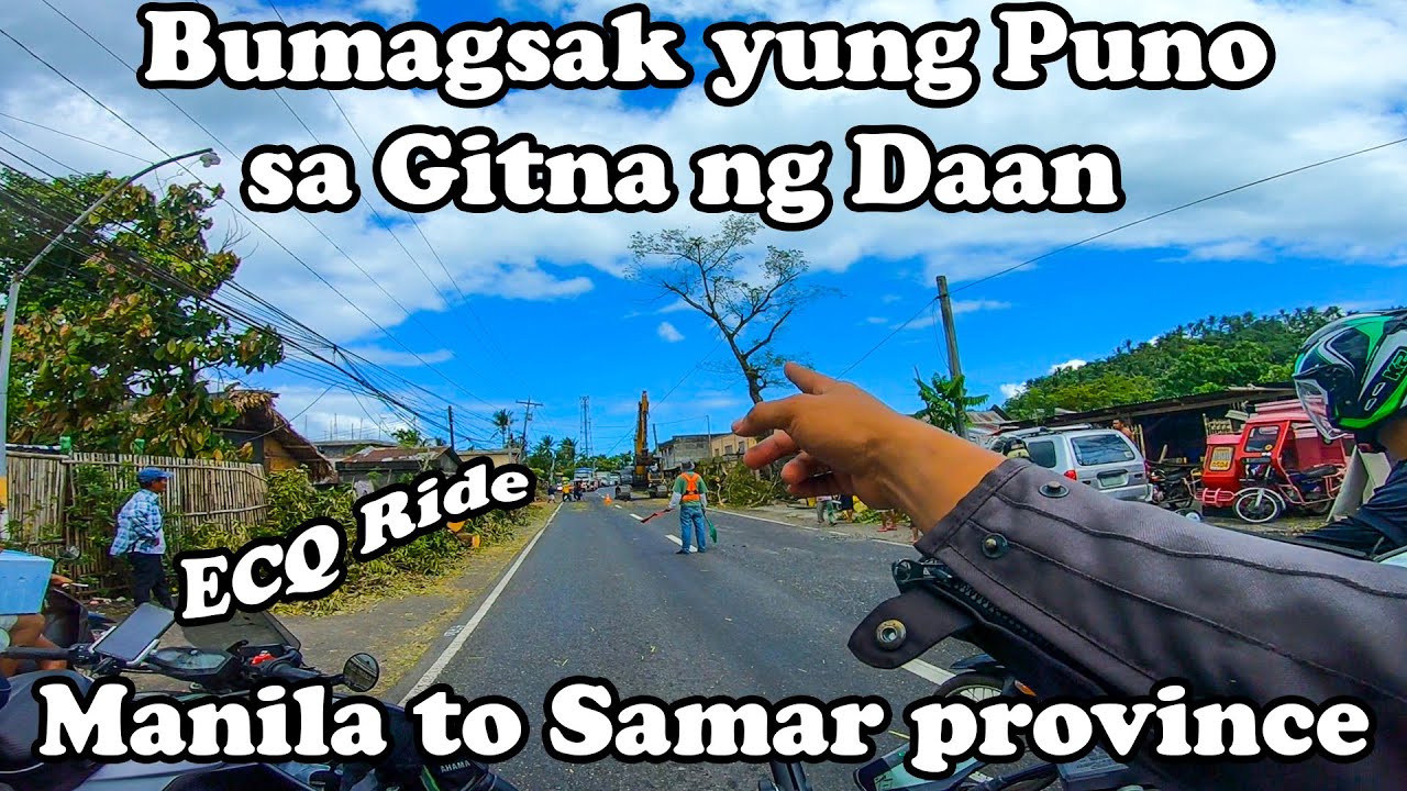 MANILA to SAMAR LEYTE motorcycle ride  17 hours long drive  YAMAHA MT09
