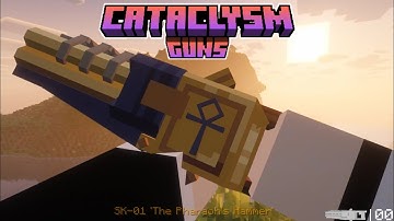 TACZ Cataclysm Gun Pack Mods For Minecraft Java 1.20.1