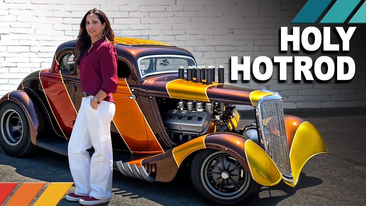 ⁣HOLY HOTROD: Saint Christopher, The Hemi-Powered 1934 Ford Coupe Hot Rod of the Year | EP26