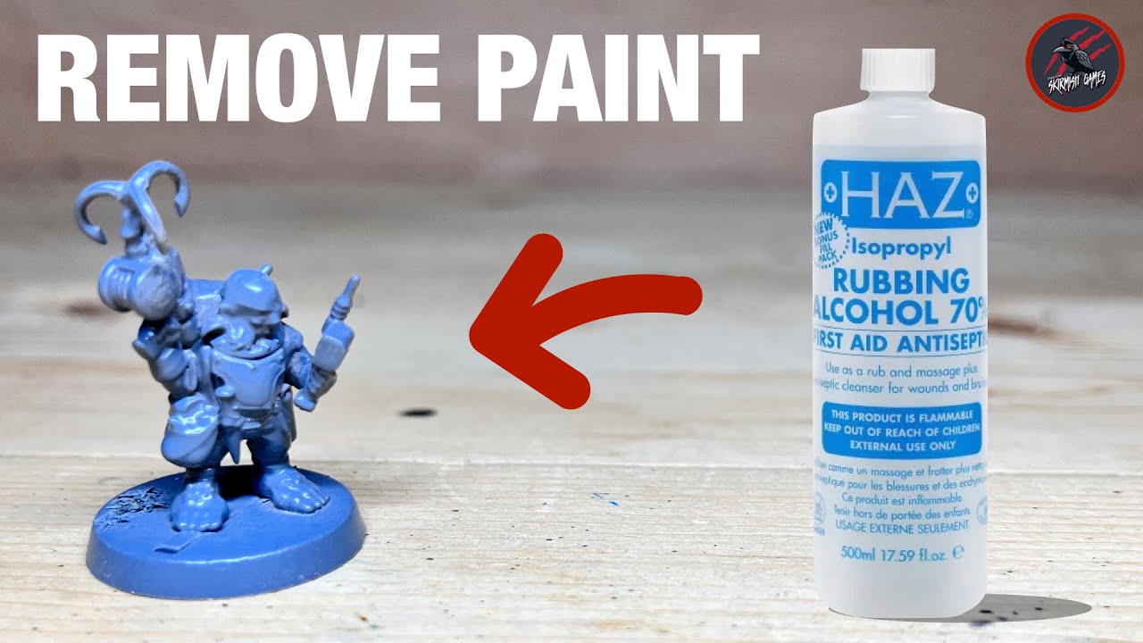 What do you guys use to strip paint/glue? Is store bought acetone safe for  models? : r/Warhammer