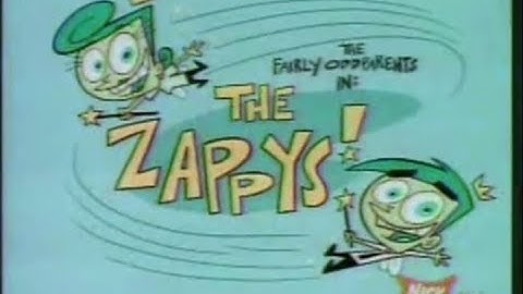 Nickelodeon 2002 Screenbug (The Fairly OddParents! - The Zappys)