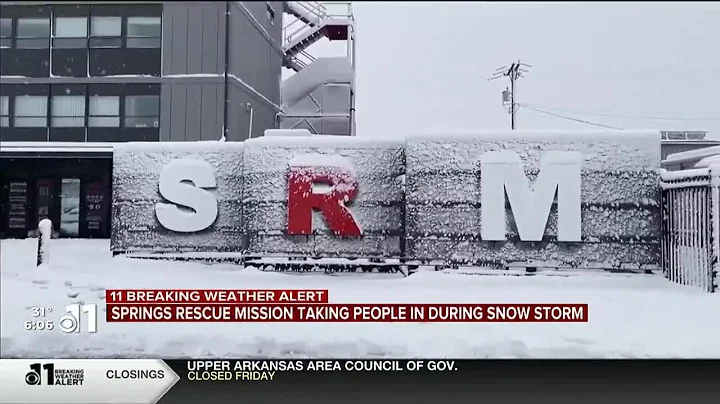Springs Rescue Mission offers shelter, meals, and other services during winter storms and year-ro...