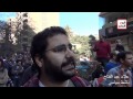 علاء عبد الفتاح و لكح يقودان مسيرة من مصطفى محمود الى التحرير 