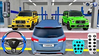 NEW Kia Canrival & Mercedes G63 Auto Repair Shop 😱 | Police Car Game 🚨 | 3D Driving Class 2026 screenshot 5