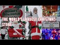 WORLDS LARGEST CHRISTMAS STORE Bronner's CRISTmas WONDERLAND Frankenmuth Michigan