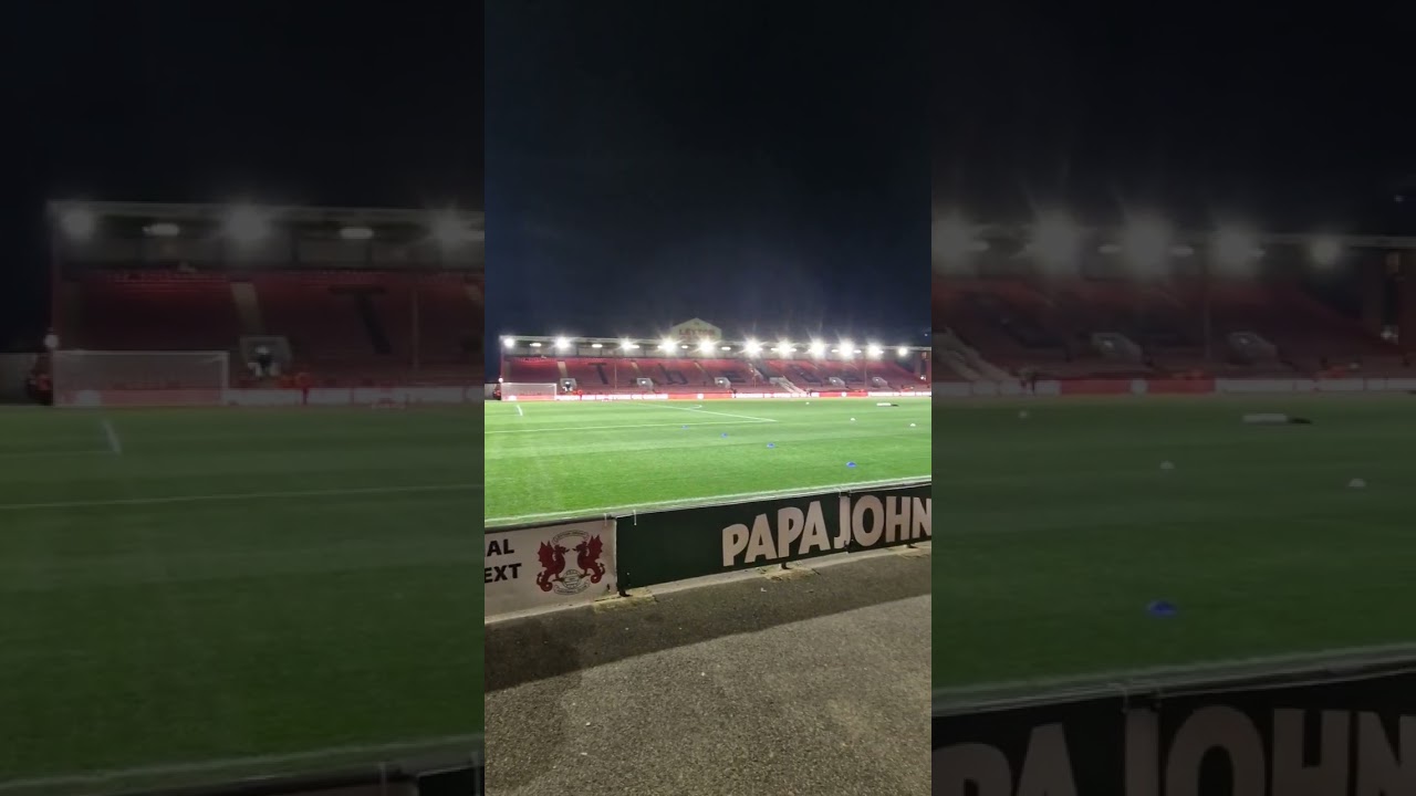 Brisbane Road the home of Leyton Orient. 