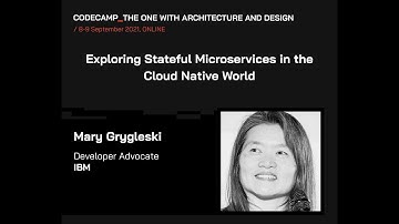 Exploring Stateful Microservices in the Cloud Native World, with Mary Grygleski