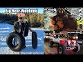 Our Holiday Cabin Trip To Big Bear | Tubing, Jeep Xmas Show, Friends