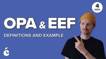 EEFs and OPAs - Enterprise Environmental Factors and Organizational Process Assets | PMBOK | CAPM