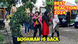 BEST REACTION PRANK BUSHMAN ‼️ BUSHMAN PRANK INDONESIA
