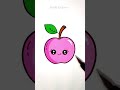 Which is your favorite color? 🍎 #shorts #procreate #drawing #apple #fun #satisfyingart