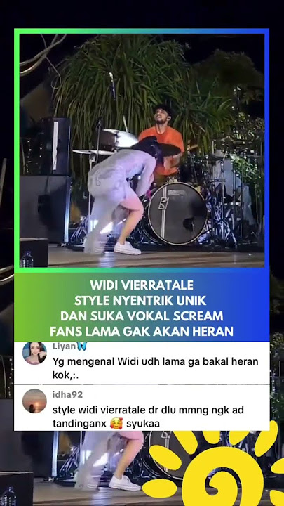 Widi scream 🗣️🗣️🗣️ #widi #vierra #vierratale #scream #konser #terlalulama