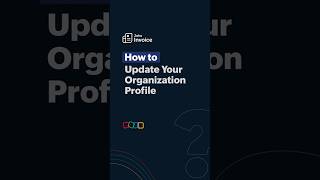 How to Update Your Organization Profile | Zoho Invoice | Android App