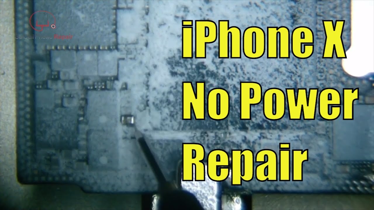 iPhone X No Power Repair - YouTube